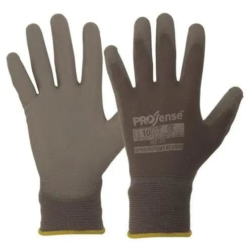 Pro Choice Pro-lite Grey Pu On Nylon Liner Gloves X12 - PUN